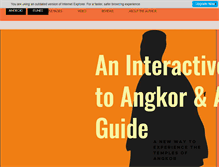 Tablet Screenshot of interactiveangkor.com